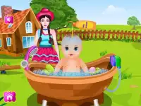 Country Mom Baby Care Games Screen Shot 2