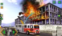 FireFighter rescue - emergency firetruck simulator Screen Shot 11