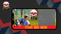 ffh4x mod menu ff Screen Shot 0