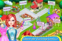女の子のための結婚式の花嫁服工場のゲーム Screen Shot 5