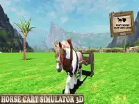 Pony Horse Cart Simulator 3D Screen Shot 11