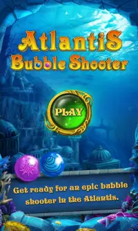 Atlantis Bubble Shooter Screen Shot 0