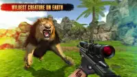 Forest Lion Sniper Hunting 2018 Screen Shot 0