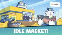 Penguin Market : Idle Tycoon Manager Screen Shot 5