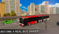 Prawdziwy symulator autobusu Euro City 2018 Screen Shot 1