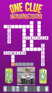 One Clue Crossword Screen Shot 4