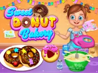 Sweet Donuts Bakery - Donut Maker Cooking Game Screen Shot 0