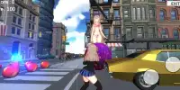 Titan City Attack : Anime Schoolgirl Fighter 3D Screen Shot 4
