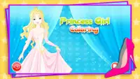 Princesa Chica para colorear Screen Shot 0