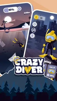 Crazy Diver Screen Shot 0
