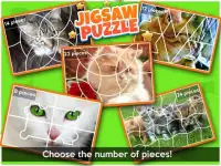 Crazy Kitty Jigsaw Puzzle Screen Shot 2