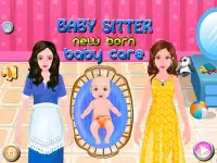 Newborn games perawatan bayi Screen Shot 0