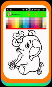animais para colorir-gato para colorir Screen Shot 11