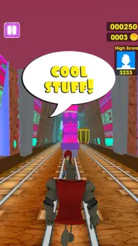 Subway Rush Runner Game Screen Shot 1