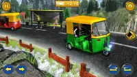 Mountain Auto Rickshaw Driving Simulator Free Screen Shot 2