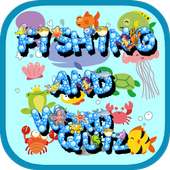 Рыбалка и игра Word Quiz Детская дошкольная игра
