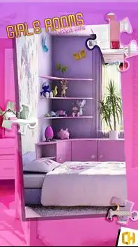 Girls Rooms Puzzle Screen Shot 0