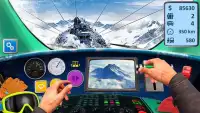 Langit Tram: simulator Kereta api di ski resort Screen Shot 0
