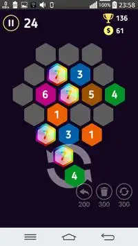 Hexa7 - block puzzle Screen Shot 1