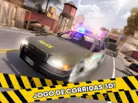 Carro Policial Ladrão Fuga 🚨 Corrida Perseguição Screen Shot 15