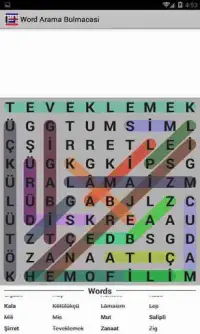 Free Word Puzzle : Free New Word Search Puzzle Screen Shot 0