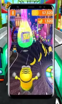 Banana Minion Adventure Run : Legends Rush 3D Screen Shot 0