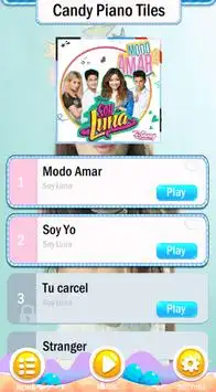 Soy Luna - Modo Amar - Piano tiles Screen Shot 0