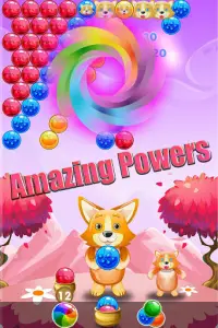 Puppy Pop Dog Bubble Shooter, Free Fun Blast Screen Shot 9