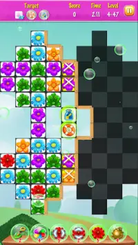 Flower Match Blast – Garden Puzzle Game Screen Shot 2