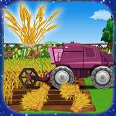 أطفال حديقة لزراعة القمح