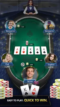 JJPoker Texas Holdem Online Screen Shot 0