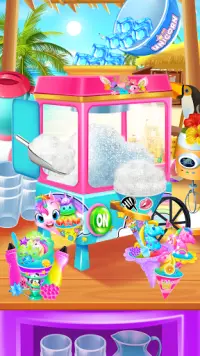 Rainbow Frozen Snowcone Maker - Glitter Desserts Screen Shot 4