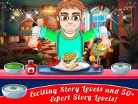 Top Burger Cooking Chef Story Screen Shot 0