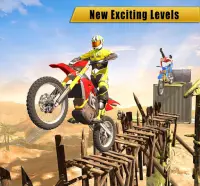 मोटरसाइकिल स्टंट - बीएमएक्स बाइक खेल: मुफ्त ऑनलाइन Screen Shot 6