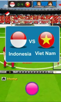 Indonesia soccer team champion - Football FreeKich Screen Shot 4