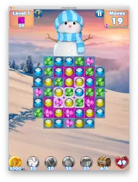 Snowman Swap - match 3 games and Christmas Games Screen Shot 6