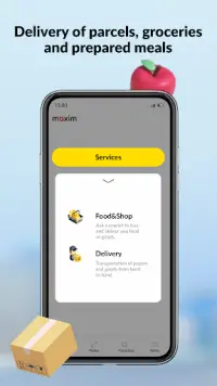 maxim — order taxi, food Screen Shot 3
