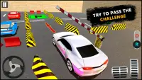 مواقف السيارات لعبة - محاكاة سيارة: قيادة مباريات Screen Shot 1