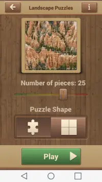 Landscape Puzzles Screen Shot 4