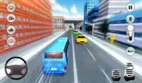 Miasto trener wycieczka autobus napędowy symulator Screen Shot 0