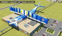 Train volant Simulateur 2018 Train futuriste Jeux Screen Shot 6