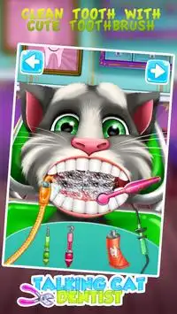 Talking Cat Dentist Salon Screen Shot 2