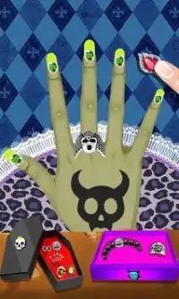 Monster Girls Crazy Nail Salon Screen Shot 3