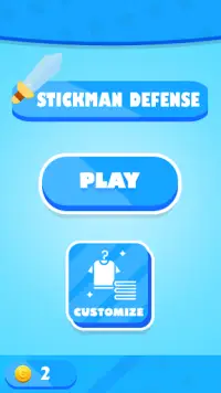 Stickman Defense Screen Shot 4