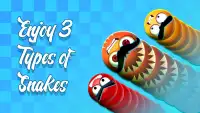 Angry Snakes - Slitherio Snake and worms Screen Shot 2