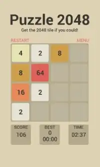 головоломки 2 048 Screen Shot 2