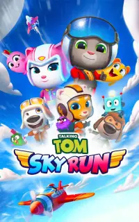 Talking Tom Sky Run: El nuevo juego aéreo Screen Shot 15