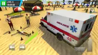 juegos estacionamiento playa: simulador conducción Screen Shot 4
