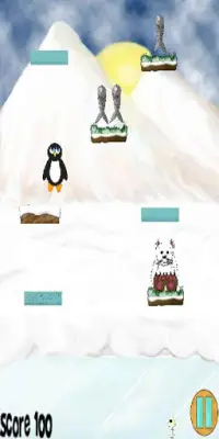 Super Penguin melompat Screen Shot 8