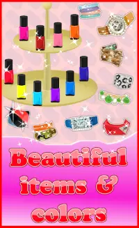 Nail Salon Princess Manicure Screen Shot 2